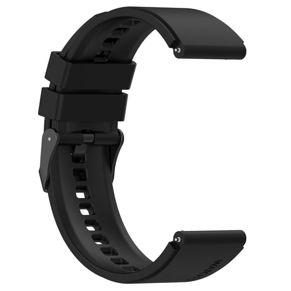 22 mm universaali hihna kellolle Black