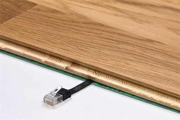CAT 5e Fladt patchkabel, U/UTP, hvid