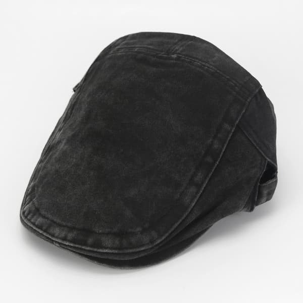Vintage Vasket Baseball Cap Black