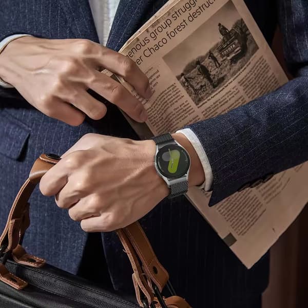 Milanese Loop Urrem til Smartwatches Black 20 mm