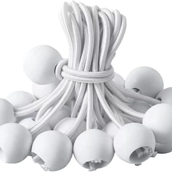 20-pack Ball Bungee Cords XL