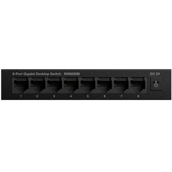8-ports Gigabit-switch Metal Sort