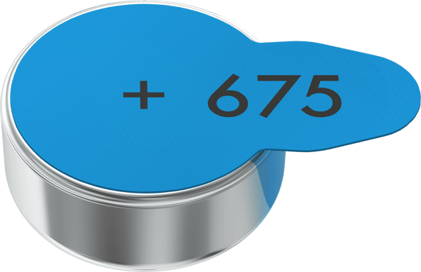 Hearing Aid Batteries 675 - 6 pack