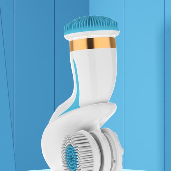Multifunksjonell elektrisk ansiktsrensebørste AE-8788 Blue