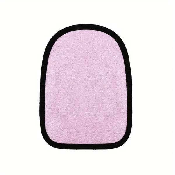 Strandsandfjernelseshandske - Blød Polyester Sandskrubber Pink