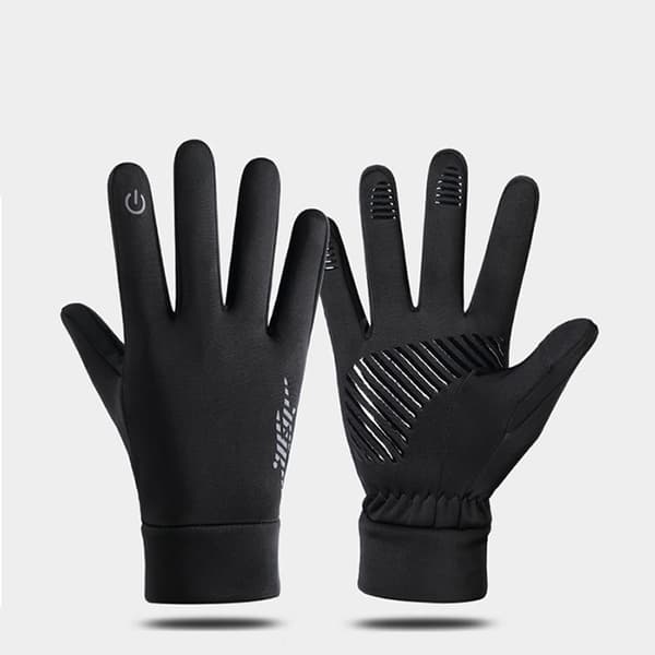 Varme handsker - Touchscreen vinterhandsker til cykling, kørsel Black L