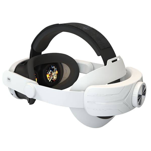 Justerbar hovedrem til Meta Quest 3S White