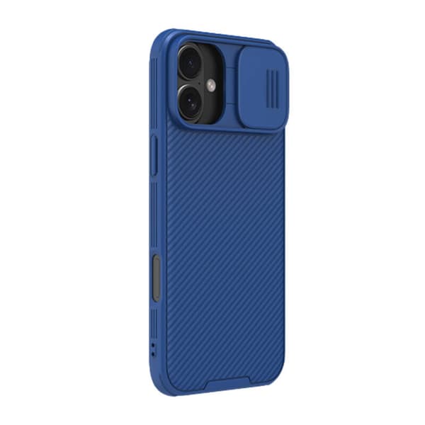 Nillkin CamShield Pro iPhone 16 Plus-deksel (blå)
