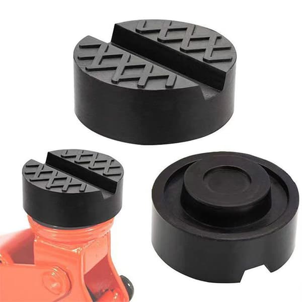 Car Jack Jack gummipute for Tesla biler 2-pack Black