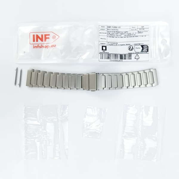 Titanium Grey 22mm Universal Klockarmband - Premiumkvalitet