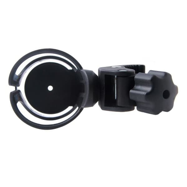 Roterbar flaskeholder til cykel sort