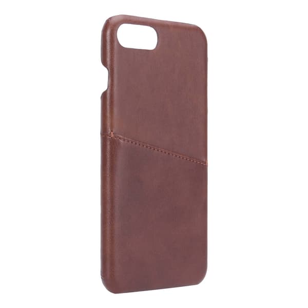 Mobilskal Kortfack Brun - iPhone 6 / 7 / 8 Plus