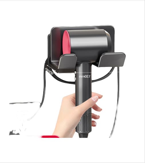 Dyson Hårtørrerholder, Aluminium Vægmontering Grey