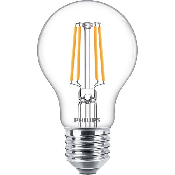 2-pack LED E27 Normal 4,3W (40W) Klar 470lm