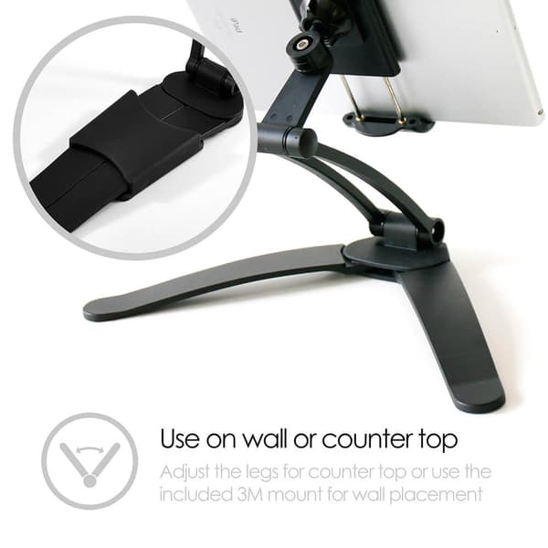 Stander 2-1 - Mobil/Tablet - Bord & Væg - Sort