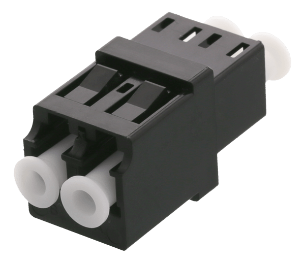 Fiber coupler snap-in, 2xLC-LC, Singlemode, duplex, blue