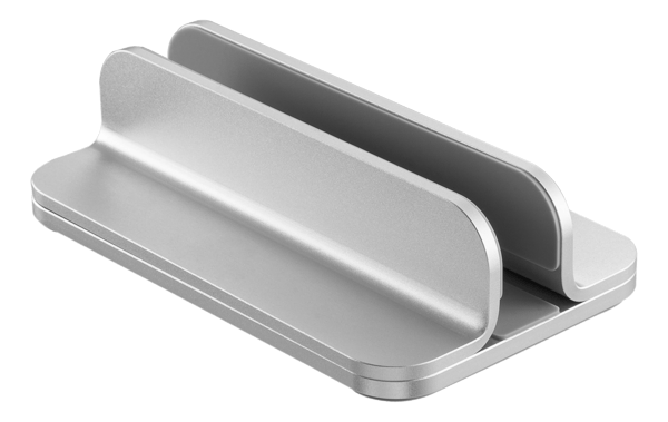 Office, Adjustable vertical laptop holder, 5kg, alumimnum