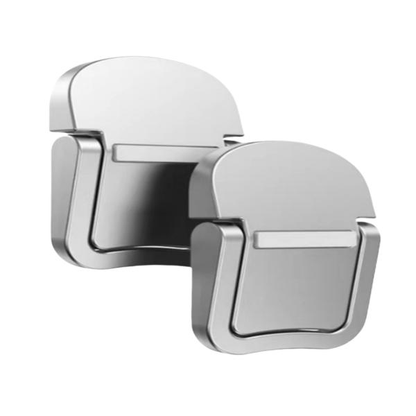 2-pack Mini Metal Laptop Stand Silver