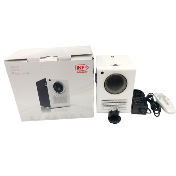WiFi Bluetooth miniprojektor D5000 Full HD 1080P 4K understøttelse