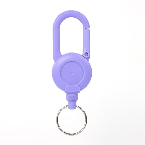 Sisäänvedettävä avaimenperä Purple