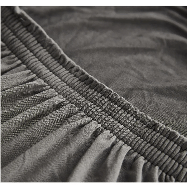 Enfärgat Stolsöverdrag DarkGrey