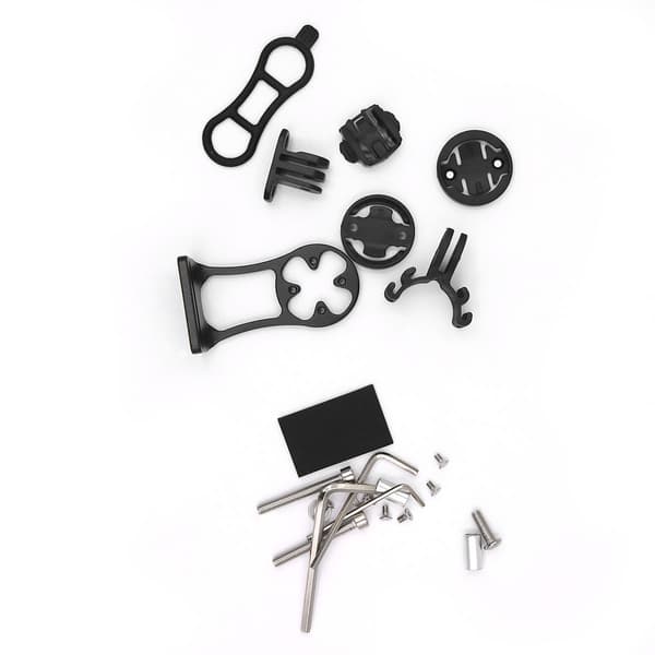 Beslag til cykelcomputer Black Garmin/Bryton