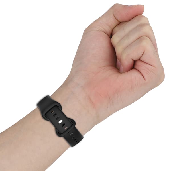 Silikoniranneke Honor Choice ROSSINI 2i -kelloon Black