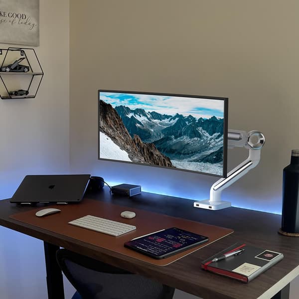 Monitor Arm Aluminium Gas