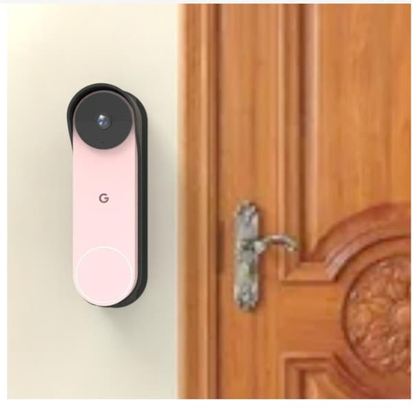 Justerbart monteringsfäste för Google Nest Doorbell Black