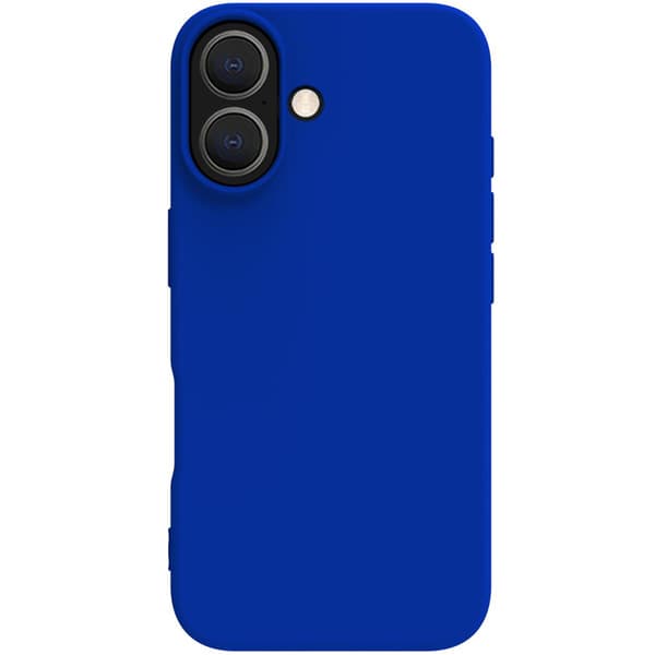 Cromo Soft kumikotelo iPhone 16 Blue