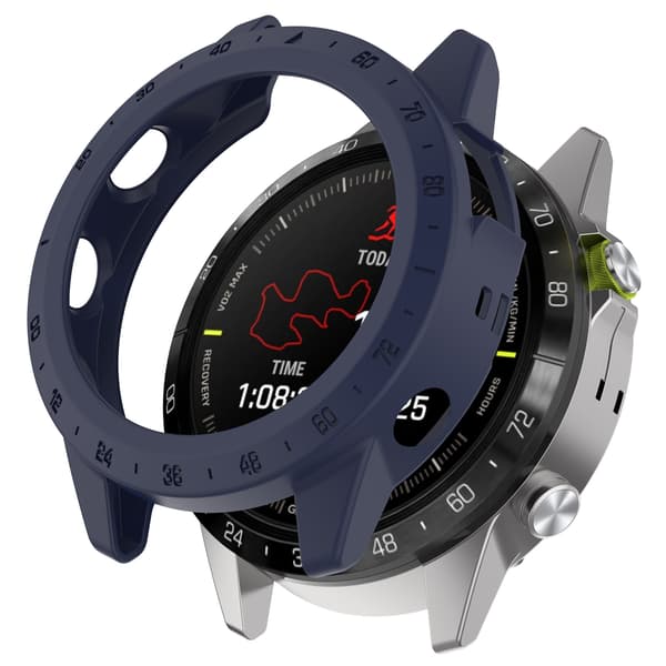 PC-suojakotelo älykellolle Blue Garmin Marq 2