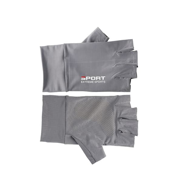 Half Finger kalastushanskat Grey
