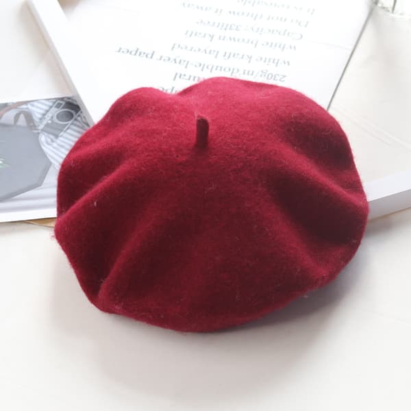Cashmere Beretti DarkRed