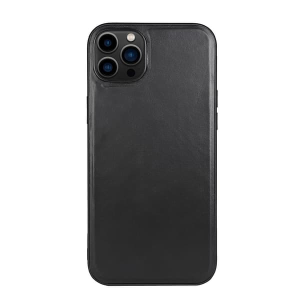 Mobilskal Läder MagSeries Svart - iPhone 14 Plus