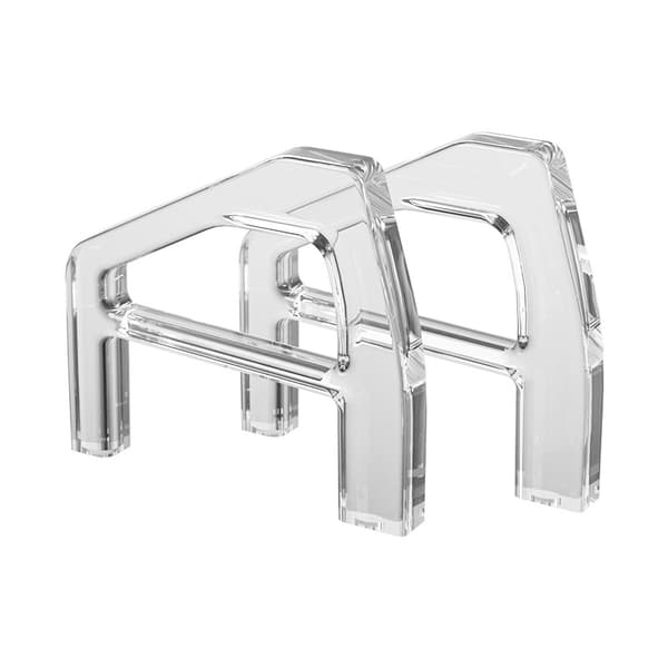 Transparent Triangle Stand för PS5 Slim/Pro Digital Edition
