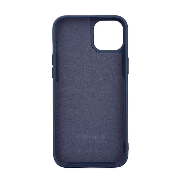 Back Sil Touch Recycled MagSerie iPhone 15 Plus Dark Blue