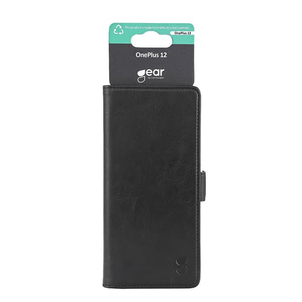 Wallet Classic 3 kort OnePlus 12 Sort