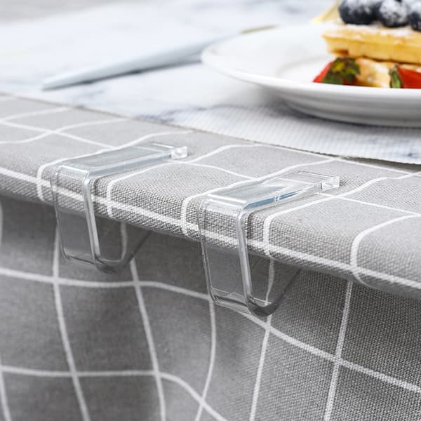 Transparenta Dukhållare, 8-pack L