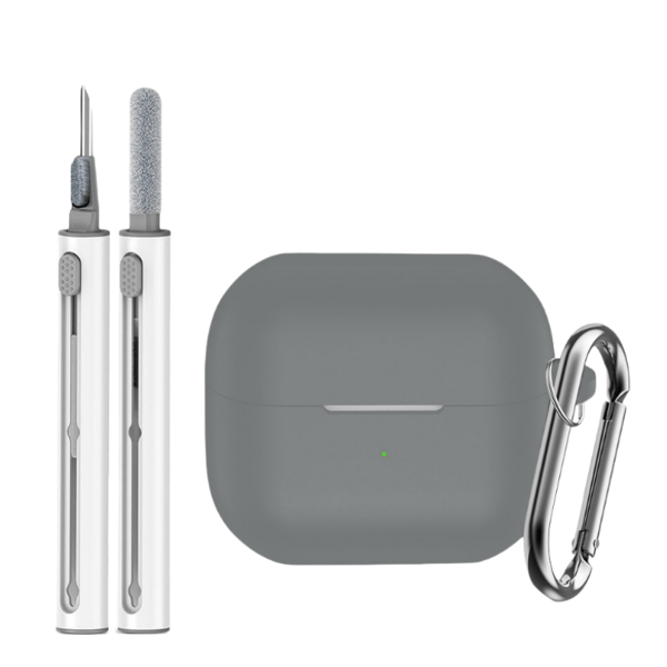 Silikonfodral för Samsung Galaxy Buds3/Buds3 Pro Grey