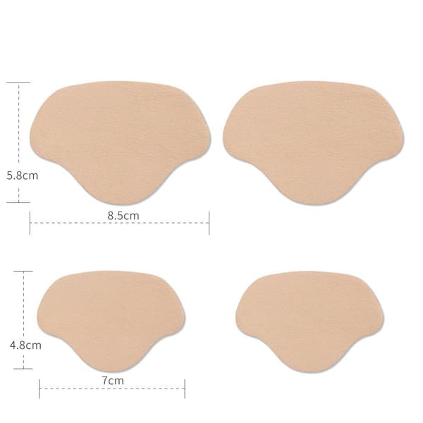 Skoreparationslapper, 8-pak Beige
