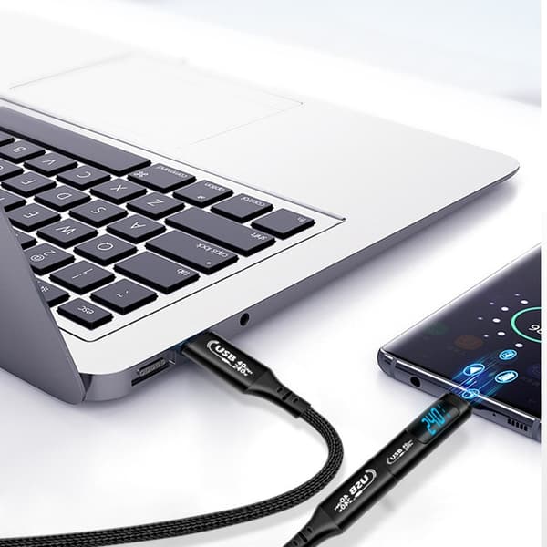 240W USB 2.0 Digitaalinen näyttöadapteri Black
