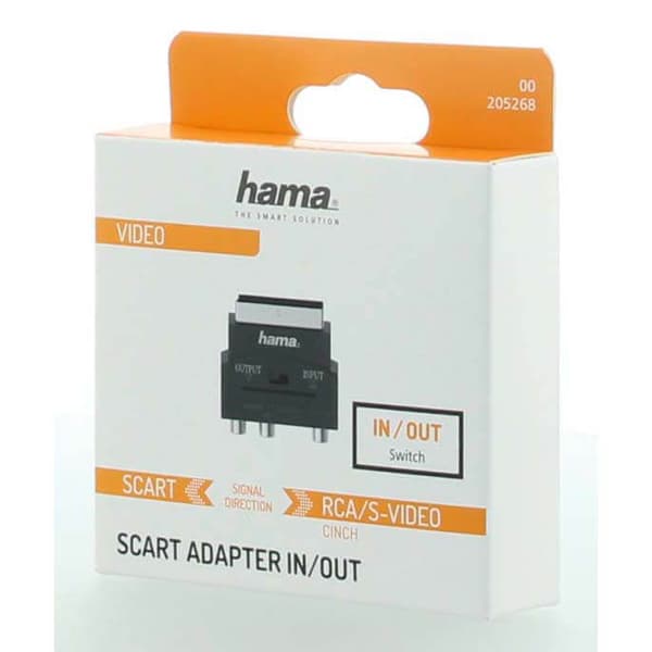 Video Scart-S-VHS/3x Phono