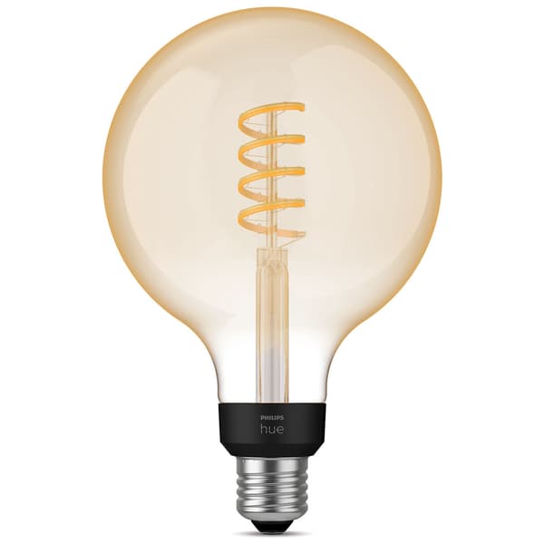 White Ambiance Filament E27 G125 Glob