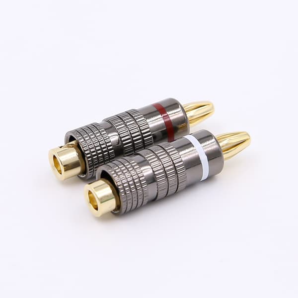 Sett med åtte bananplugger, 4 mm 16-pack