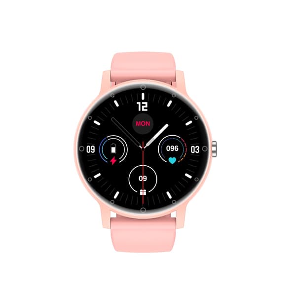Smartklokke med helseovervåking Pink