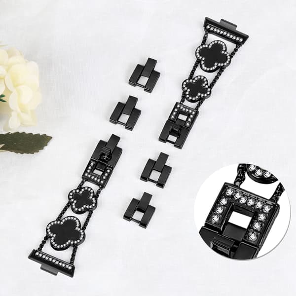 Huawei Fit 3 Clover Chain Strap Black