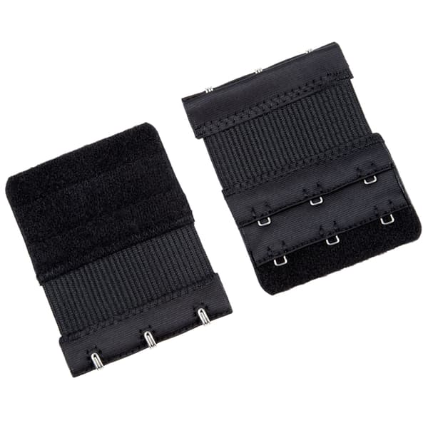 3 st BH-förlängningsremmar Black