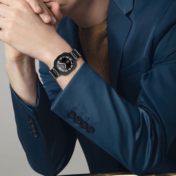 Urrem i rustfrit stål til Samsung Galaxy Watch 7 47MM Black