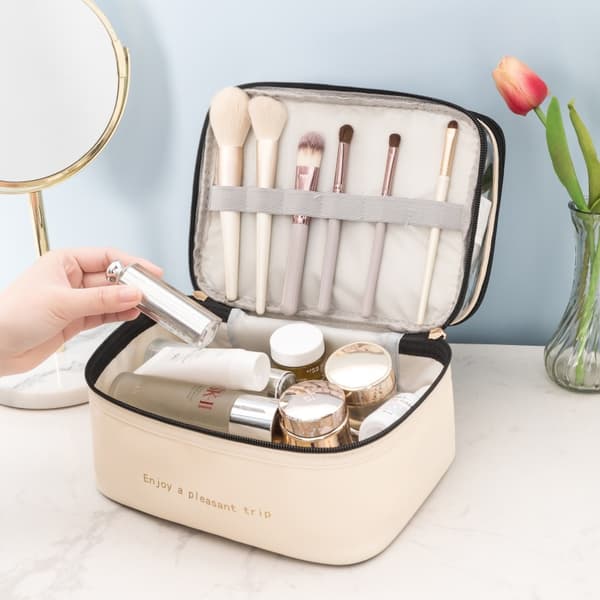 Sminkeveske Beige