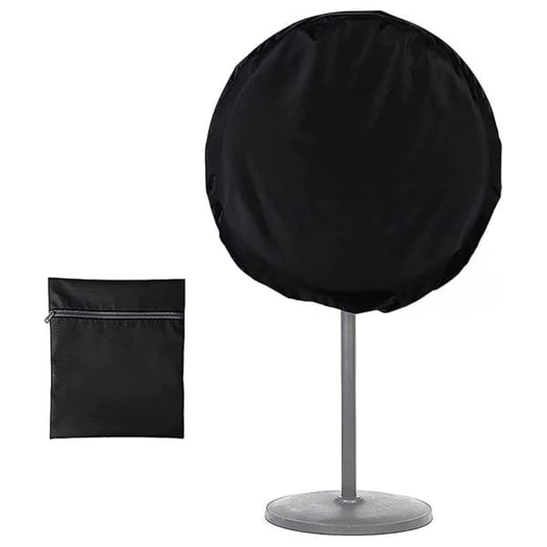Svart 75 Modell Fläktskydd (85cm Diameter) - Vattentätt & Dammtätt Stativfläktskydd